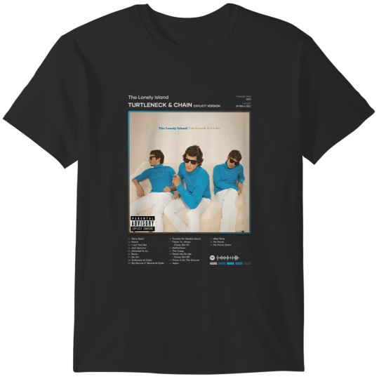 Discover 47 The Lonely Island - Turtleneck  Chain Tracklist Album T-Shirt T-Shirts