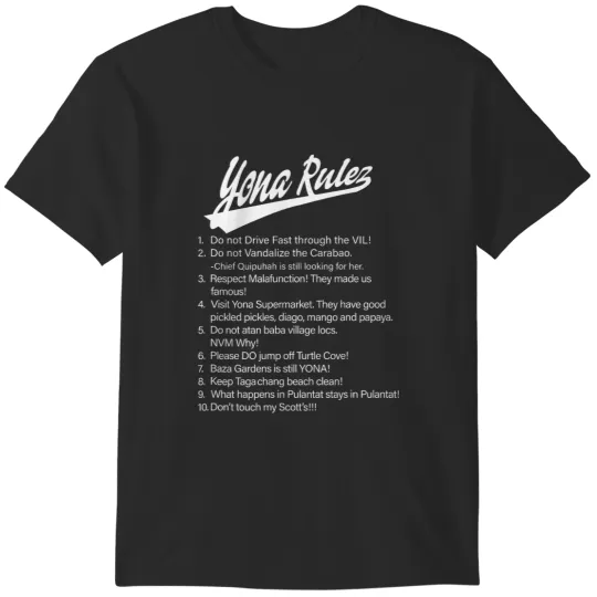 Discover Yona Rulez Guam 671 Chamorro Pride Dark T-Shirts