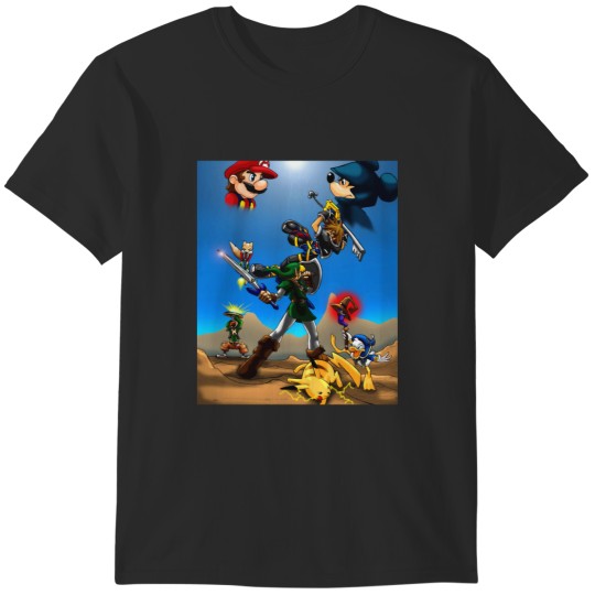 Discover game kingdom hearts Active T-Shirts