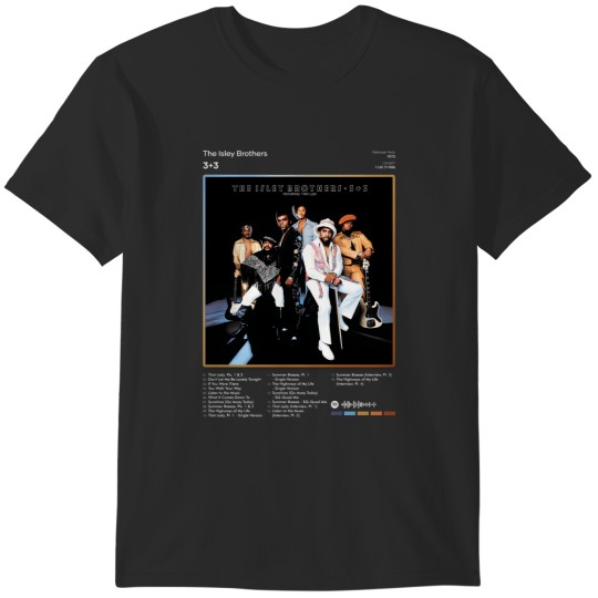 Discover 51 The Isley Brothers - 33 Tracklist Album T-Shirt T-Shirts