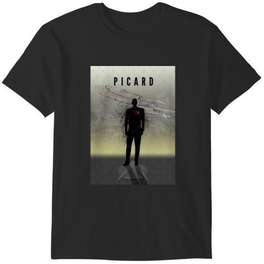Discover Stars Trek Captains - Picard T-Shirts