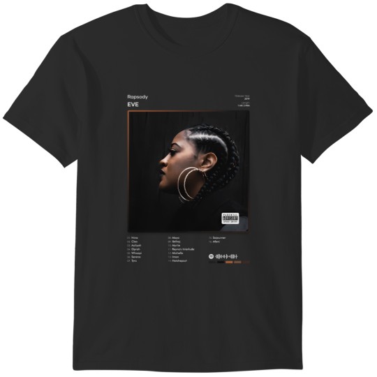 Discover 141 Rapsody - Eve Tracklist Album T-Shirt T-Shirts