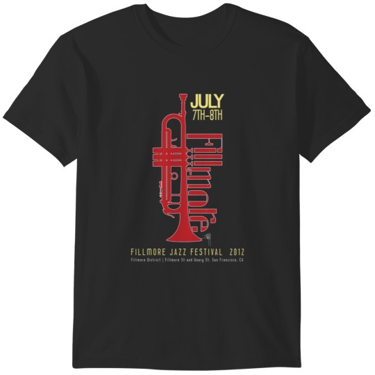 Discover The Fillmore Jazz Festival T-Shirts