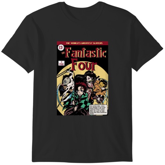 Discover demon THE FANTASTIC FOUR COMIC T-Shirts