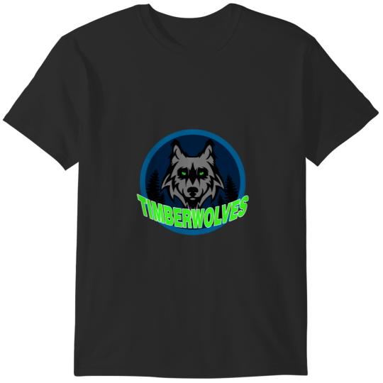 Discover Minesota Timberwolves Sticker T-Shirts