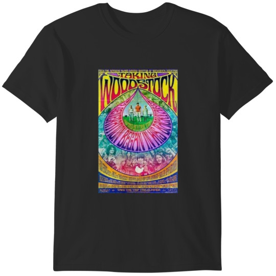 Discover Vintage Woodstock Poster Poster T-Shirts
