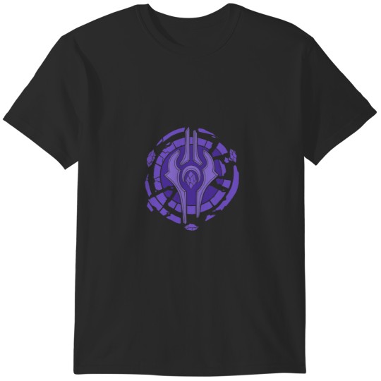 Discover Draenei Crest - Purple T-Shirts