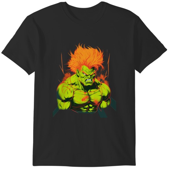Discover Blanka Street Fighter Design - Original Artwork T-Shirts