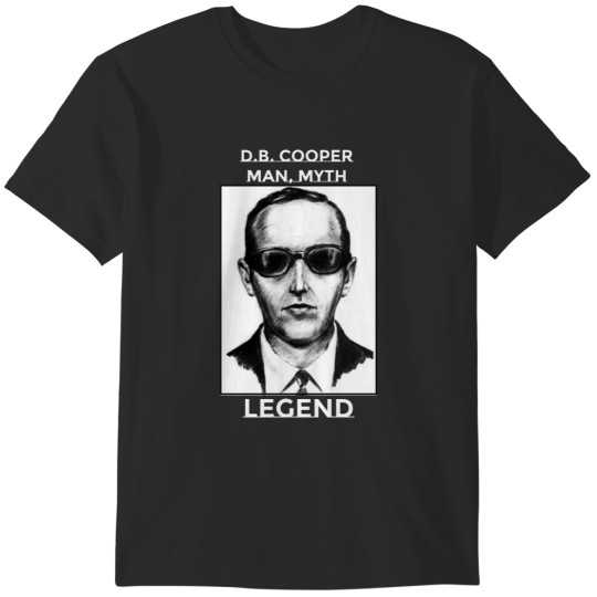 Discover DB COOPER MAN MYTH LEGEND T-Shirts