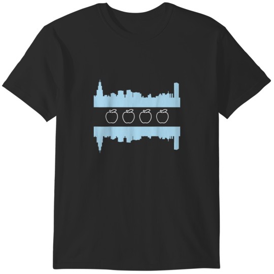 Discover Chicago School Teachers Union Red For Ed Skyline Flag T-Shirts