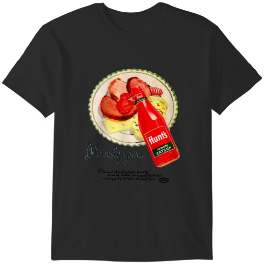 Discover hunts tomato catsup ketchup advert T-Shirts