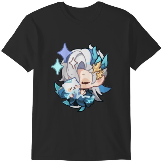 Discover Neuvillette Genshin Impact Canvas Print T-Shirts