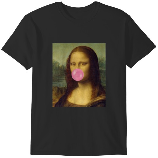 Discover The Bubble Gum Mona Lisa T-Shirts