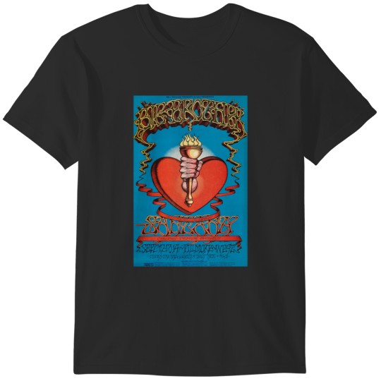 Discover Big Brother and the Holding Company 1968 Rock Concert T-Shirts