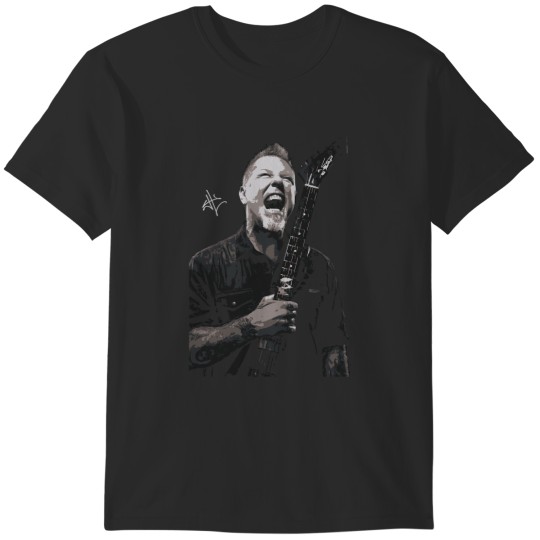 Discover Hetfields Vector Art 4 T-Shirts