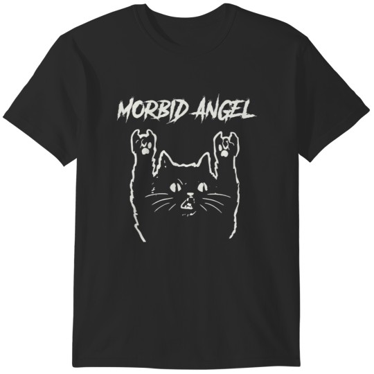 Discover morbid angel metal cat T-Shirts