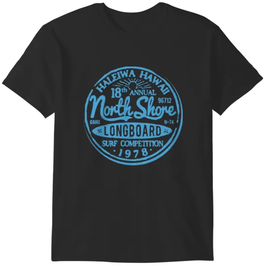 Discover Longboard Surf Competition T-Shirts