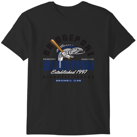 Discover Bridgeport Bluefish T-Shirts