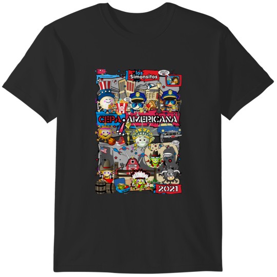 Discover American strain of the simonsitos by brocosproject Active T-Shirts