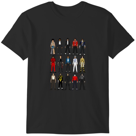 Discover Outfits of King Jackson Pop Music Fashion T-Shirts