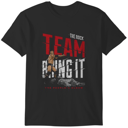 Discover The Rock Team Bring It T-Shirts