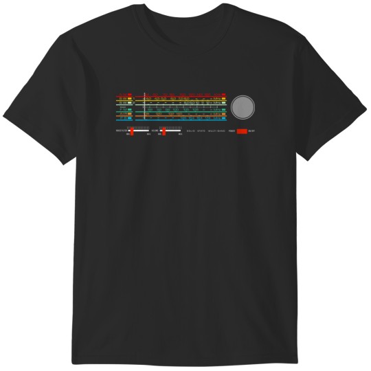 Discover vintage Radio Dial Frequence T-Shirts
