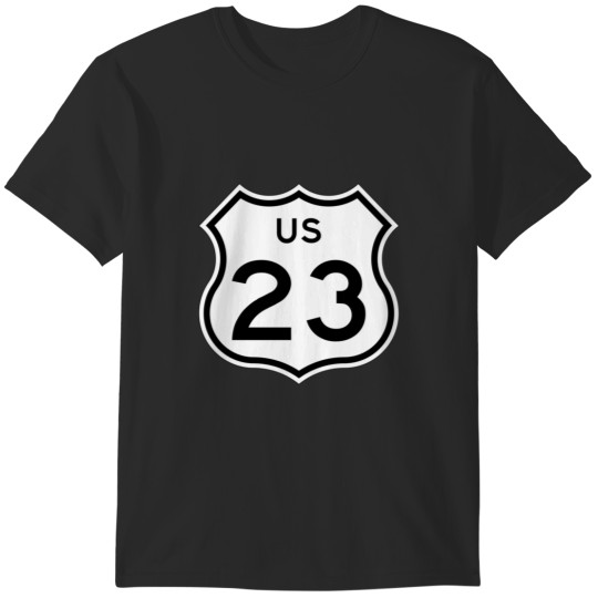 Discover U.S. Route 23. T-Shirts