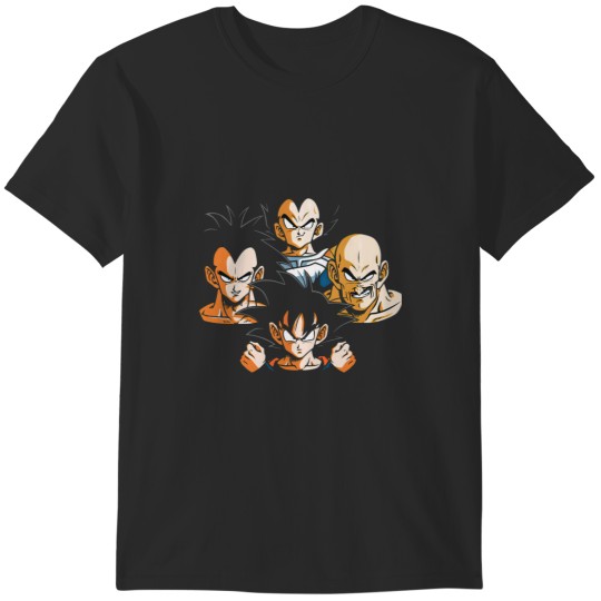 Discover Saiyans Rhapsody Anime Bohemian Rhapsody Dragon Ball Dragon Ball Z Goku Manga Parody Queen T-Shirts