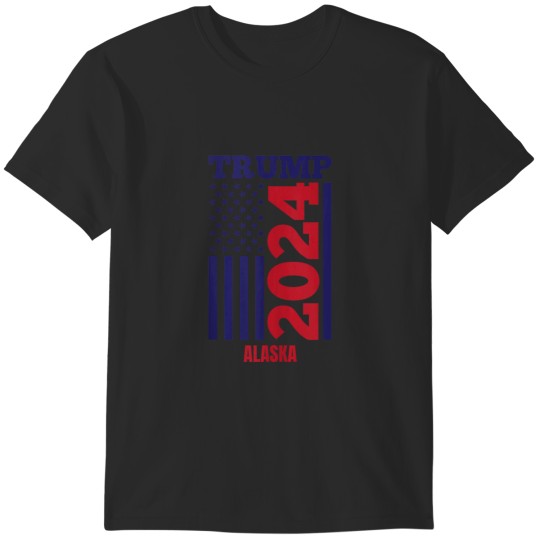 Discover Donald Trump 2024 ALASKA Take America Back Election T-Shirts