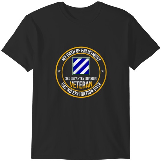 Discover 3rd Infantry Division Veteran Day My Oath Of Enlistment Xmas 5300 T-Shirts