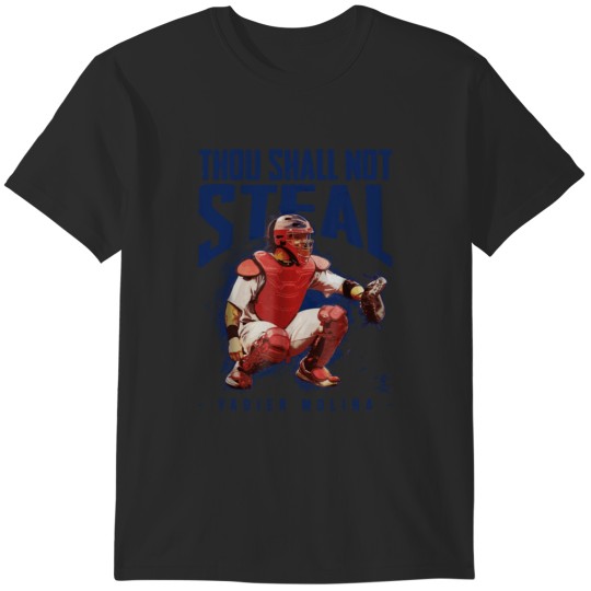 Discover Yadier Molina Thou Shall Not Steal T-Shirts