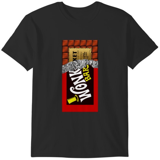 Discover Wonka's Golden Ticket Chocolate Active T-Shirts
