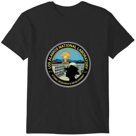 Discover Los Alamos National Laboratory Est 1943 Atomic Research Logo Active T-Shirts