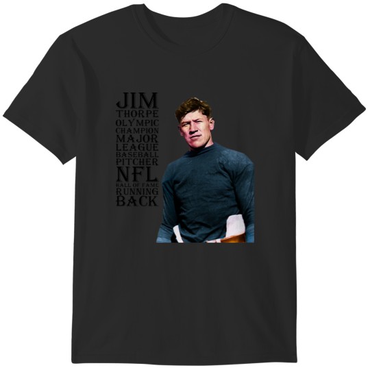 Discover Jim Thorpe 1912 version 4 T-Shirts