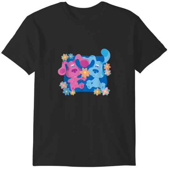 Discover Blues Clues Magenta and Flowers T-Shirts