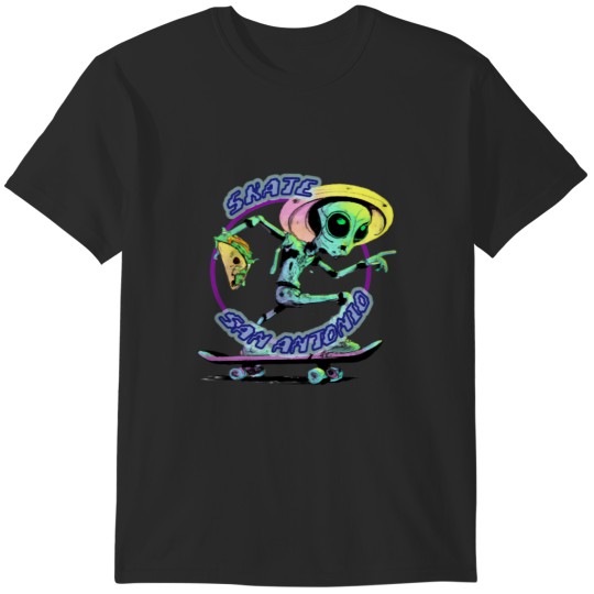 Discover Skate San Antonio Texas Active T-Shirts