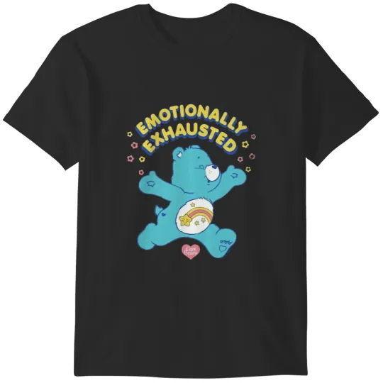 Discover Emotionally exhausted care bear T-Shirts