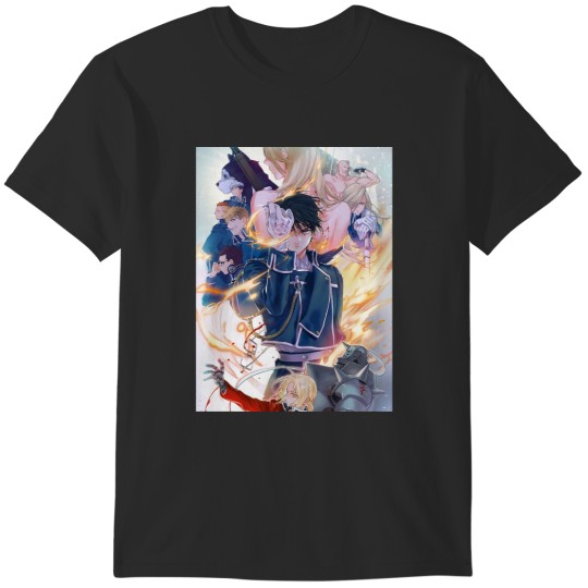 Discover Full Metal Alchemist - Mustang &amp_ Cie. T-Shirts