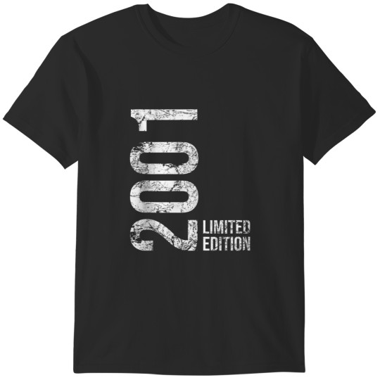 Discover 23rd Birthday 23 Years Old Man Woman Vintage 2001 T-Shirts