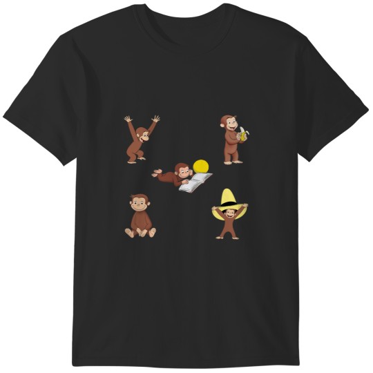 Discover George the curious monkey cartoon for kids pack Active T-Shirts