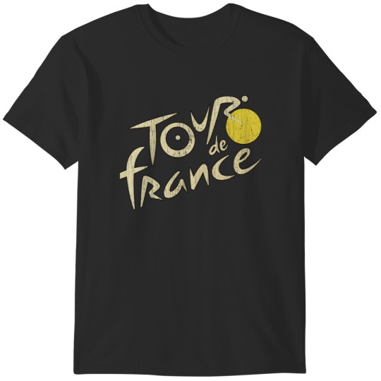 Discover Cycling Tour De France Vintage T-Shirts