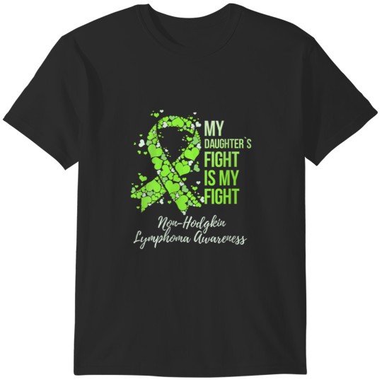 Discover WoMy Daughters Fight Warrior NonHodgkin Lymphoma Awareness 6065 T-Shirts