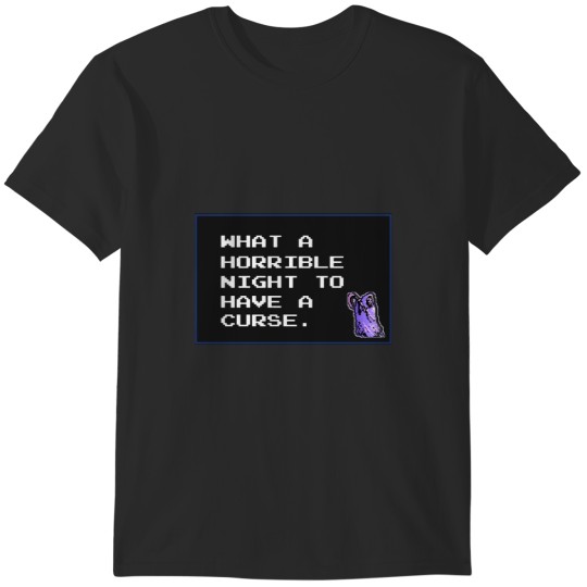 Discover Castlevania inspired what a horrible night for a curse T-Shirts