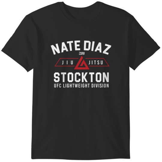 Discover Nate Diaz Stockton 1 T-Shirts