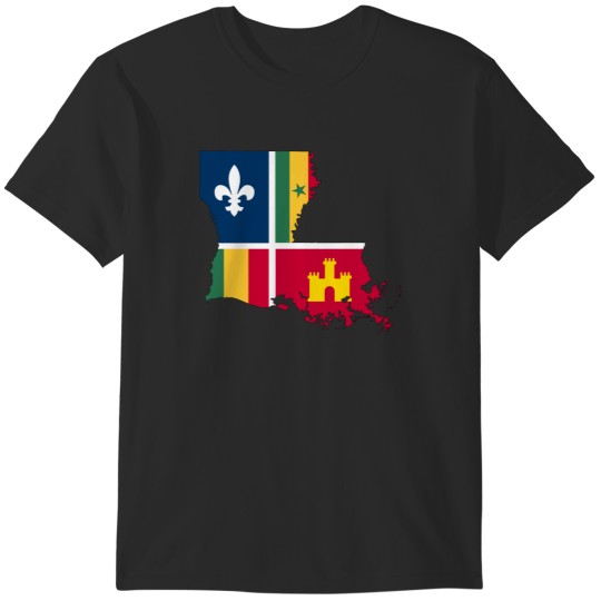 Discover Creole Louisiana Active T-Shirts