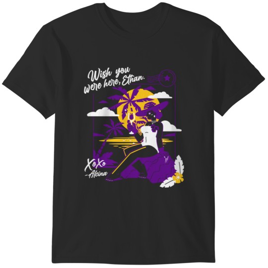 Discover Wish you were here Ethan T-Shirts