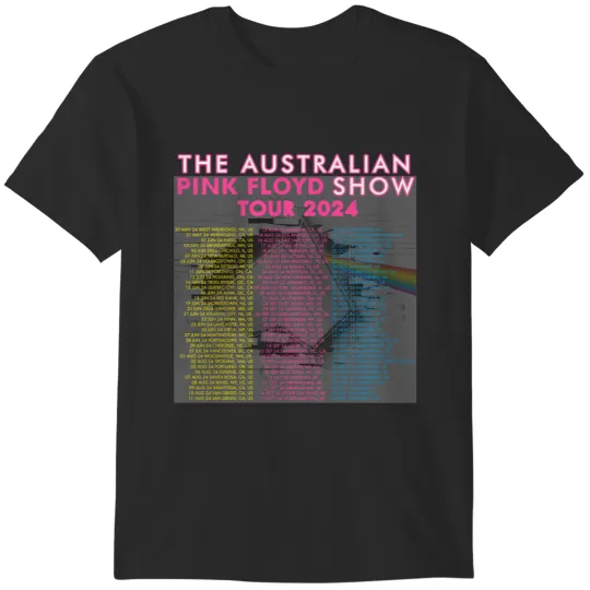 Discover THE AUSTRALIAN FLOYD SHOW TOUR 2024 T-Shirts