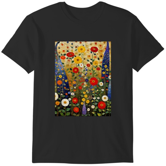 Discover Gustav Klimt Flower Garden Active T-Shirts
