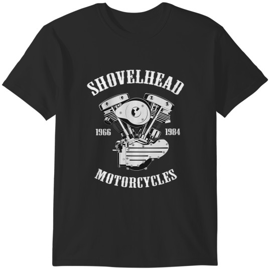 Discover Harley Shovelhead Motorcycles T-Shirts
