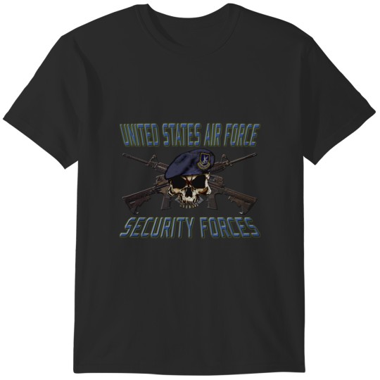 Discover USAF Security Forces Sticker T-Shirts